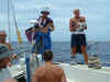 38 Being tried by King Neptune.JPG (393541 bytes)